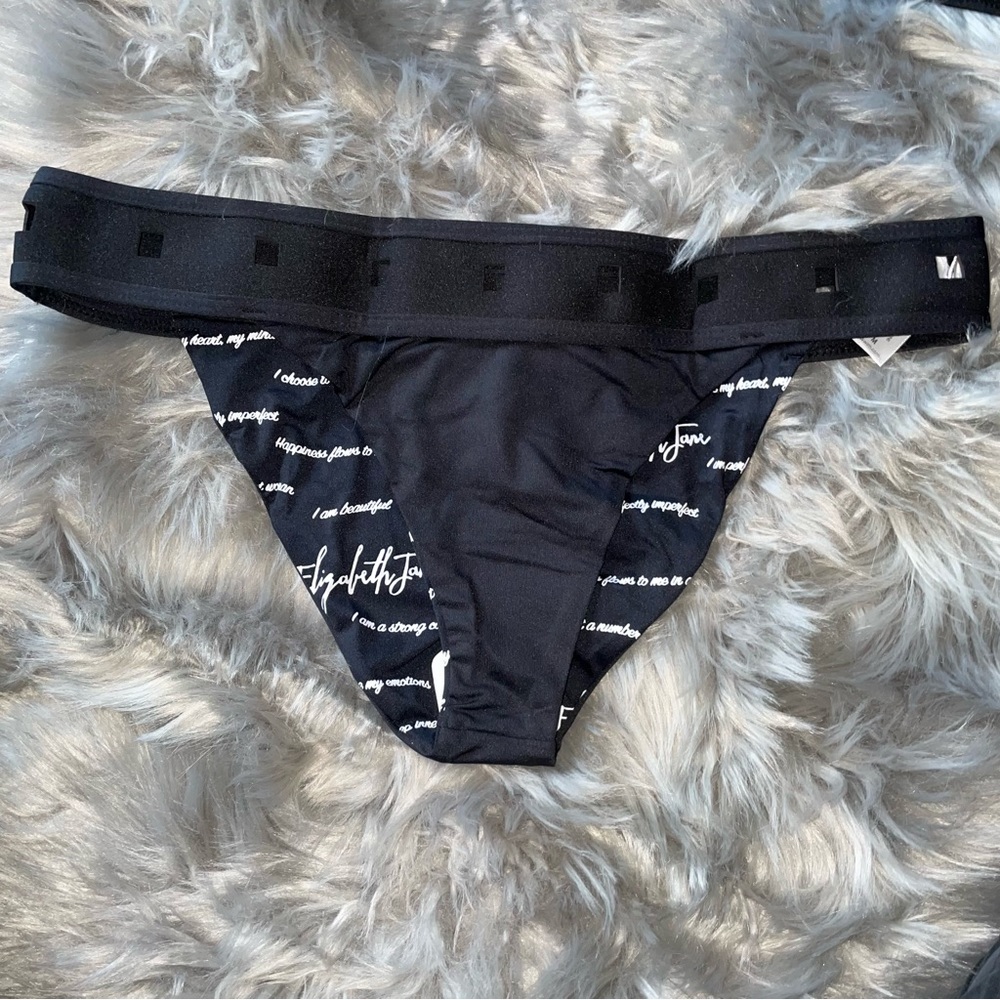 NWT Neoprene black bikini - Picture 7 of 8